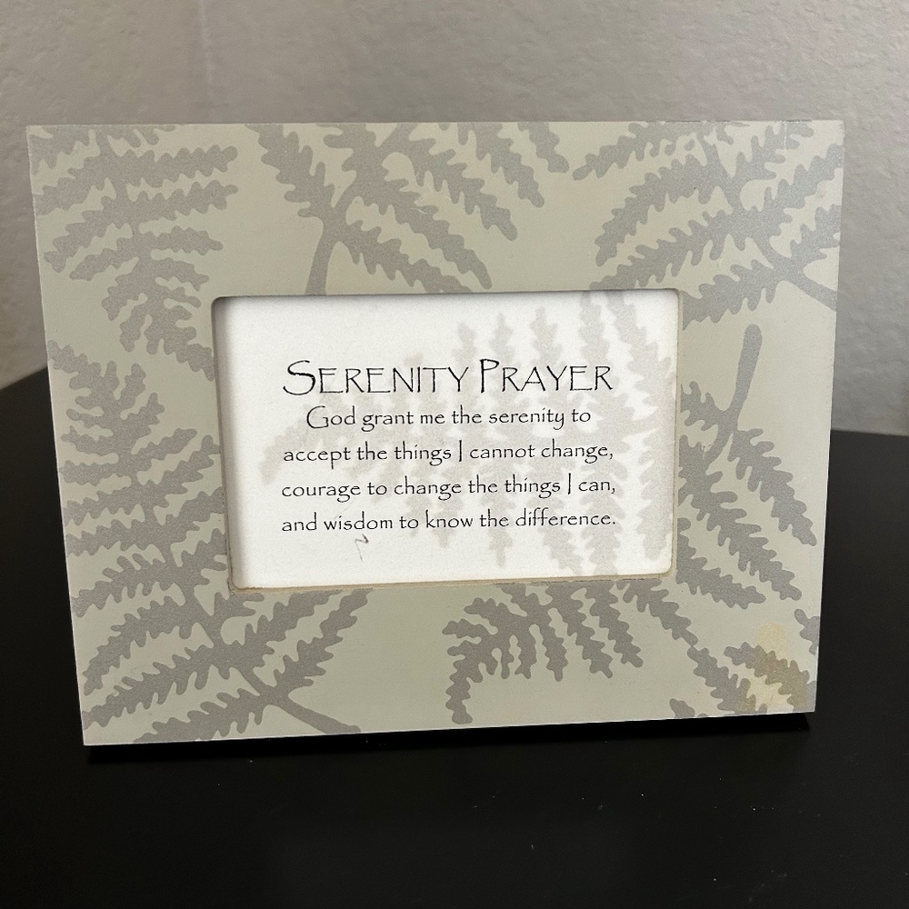 Serenity Prayer Plaque